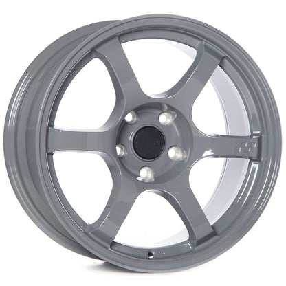 Circuit Performance CSF1J790BG-20, gloss battleship grey CSF1 wheel, 17x9, 5x114.3 bolt pattern, +20 mm offset
