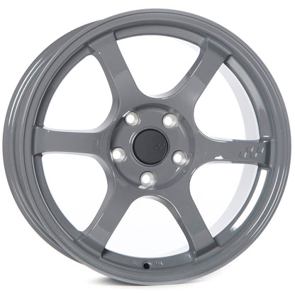 Circuit Performance CSF1J790BG-35, gloss battleship grey CSF1 wheel, 17x9, 5x114.3 bolt pattern, +35 mm offset
