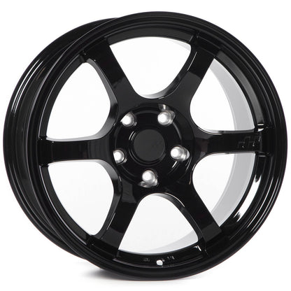 Circuit Performance CSF1J790GB-20, gloss black CSF1 wheel, 17x9, 5x114.3 bolt pattern, +20 mm offset