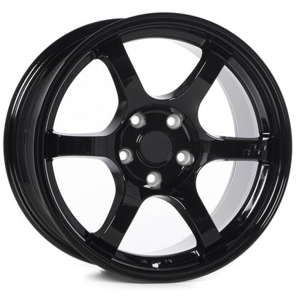 Circuit Performance CSF1J790GB-35, gloss black CSF1 wheel, 17x9, 5x114.3 bolt pattern, +35 mm offset