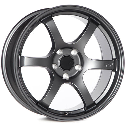 Circuit Performance CSF1J885FG-35, matte gunmetal CSF1 wheel, 18x8.5, 5x114.3, +35 mm offset