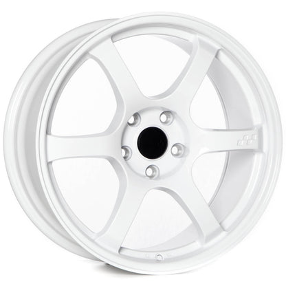 Circuit Performance CSF1J885WH-35, gloss white CSF1 wheel, 18x8.5, 5x114.3 bolt pattern, +35 mm offset