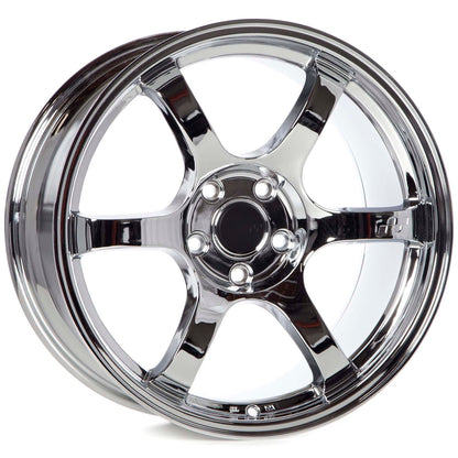 Circuit Performance CSF1J895CH-38, triple chrome plated CSF1 wheel, 18x9.5, 5x114.3, +38 mm offset