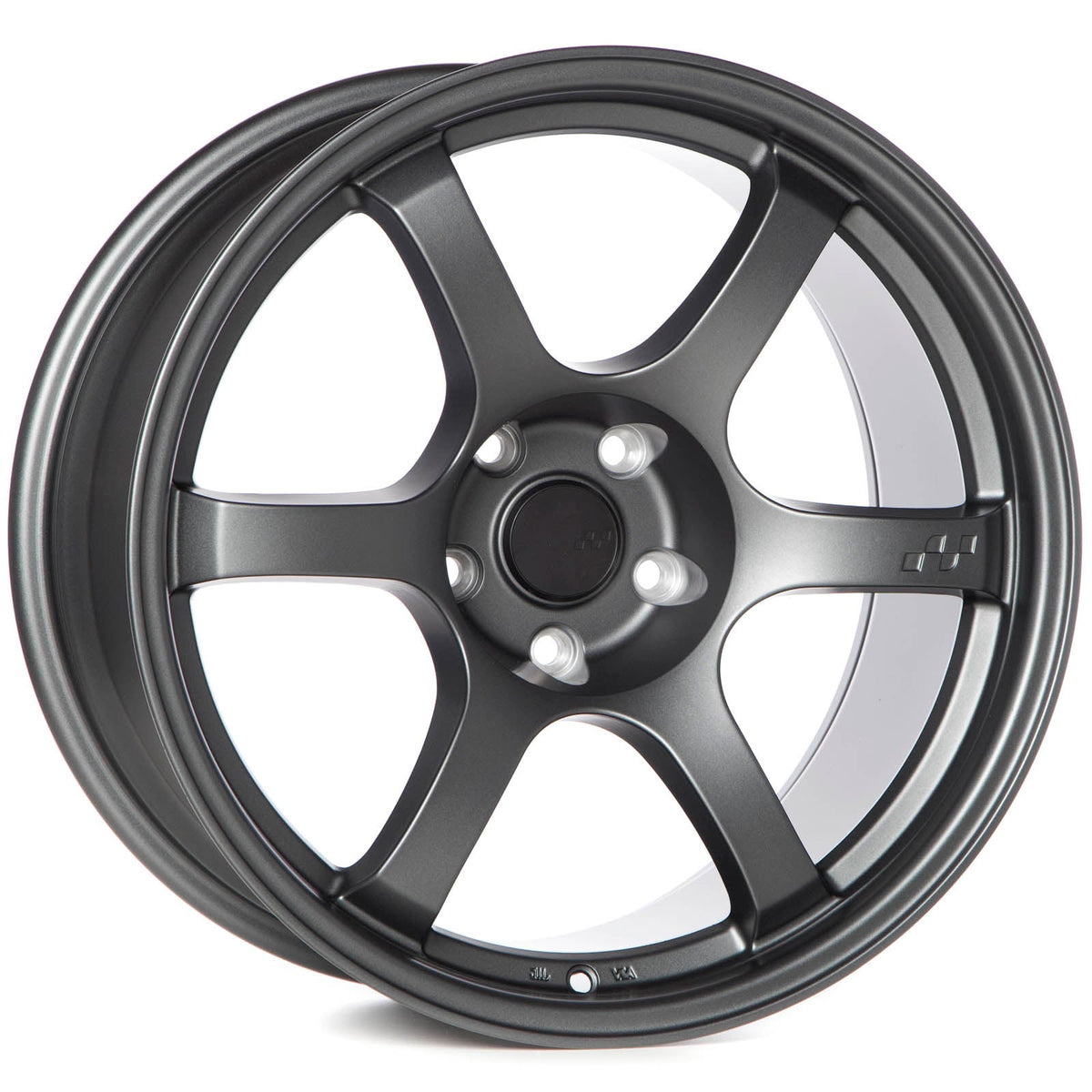Circuit Performance CSF1J895FG-12, matte gunmetal CSF1 wheel, 18x9.5, 5x114.3, +12 mm offset