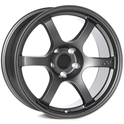 Circuit Performance CSF1J895FG-12, matte gunmetal CSF1 wheel, 18x9.5, 5x114.3, +12 mm offset
