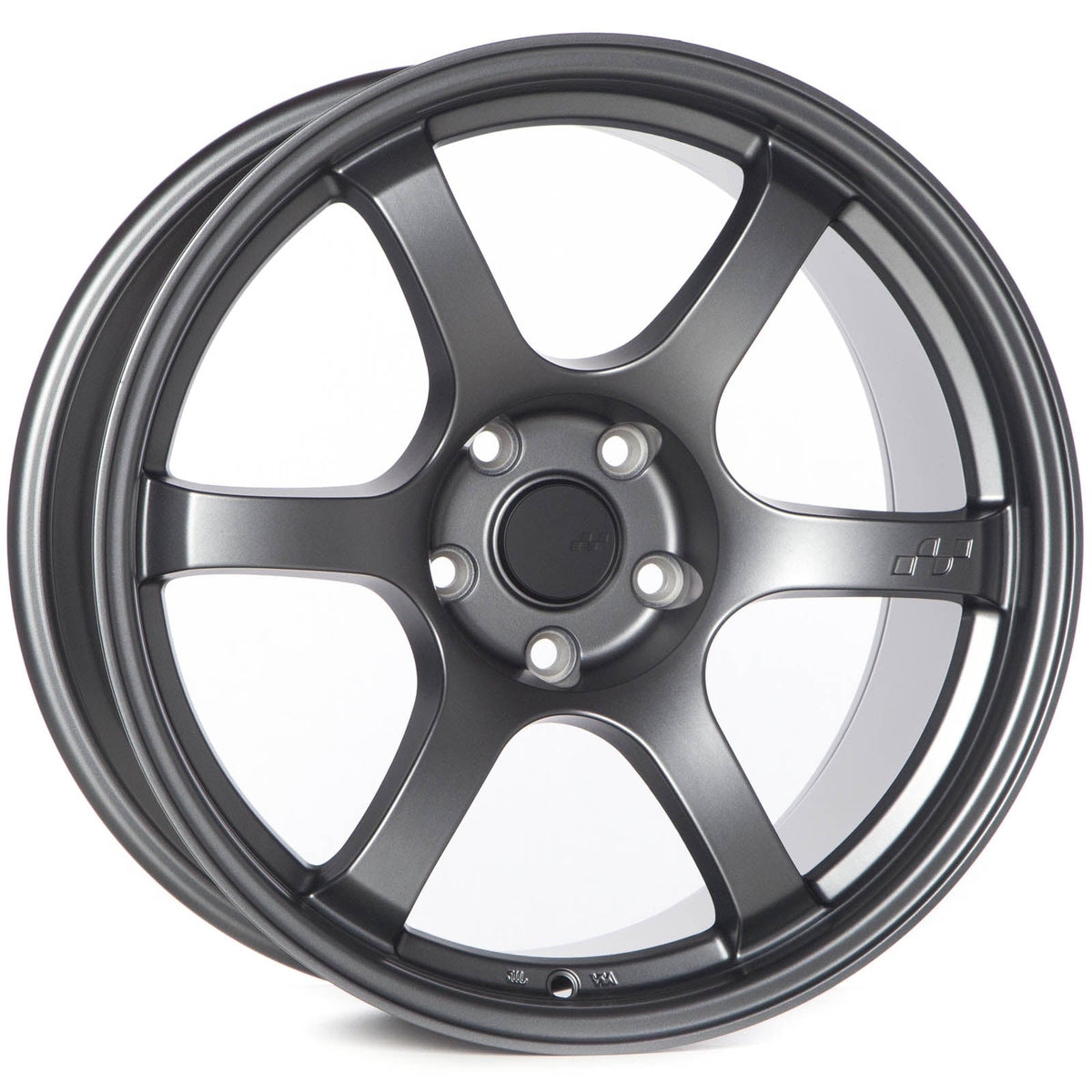 Circuit Performance CSF1J895FG-25, matte gunmetal CSF1 wheel, 18x9.5, 5x114.3, +25 mm offset