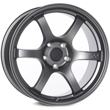Circuit Performance CSF1J895FG-25, matte gunmetal CSF1 wheel, 18x9.5, 5x114.3, +25 mm offset