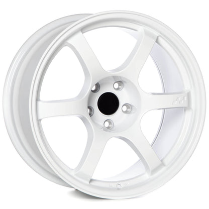 Circuit Performance CSF1J895WH-12, gloss white CSF1 wheel, 18x9.5, 5x114.3 bolt pattern, +12 mm offset