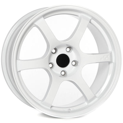 Circuit Performance CSF1J895WH-25, gloss white CSF1 wheel, 18x9.5, 5x114.3 bolt pattern, +25 mm offset
