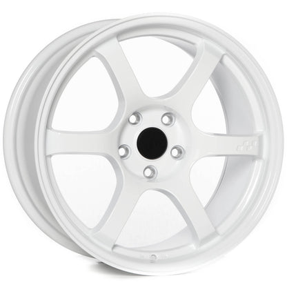 Circuit Performance CSF1J895WH-38, gloss white CSF1 wheel, 18x9.5, 5x114.3 bolt pattern, +38 mm offset