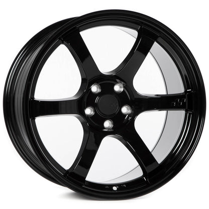 Circuit Performance CSF1J911GB-40, gloss black CSF1 wheel, 19x11, 5x114.3 bolt pattern, +40 mm offset