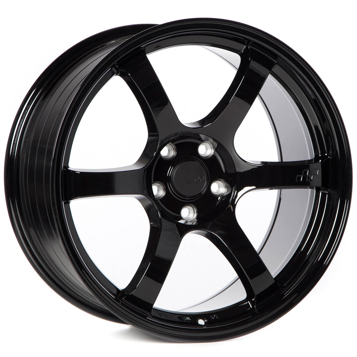 Circuit Performance CSF1J995GB-28, gloss black CSF1 wheel, 19x9.5, 5x114.3 bolt pattern, +28 mm offset