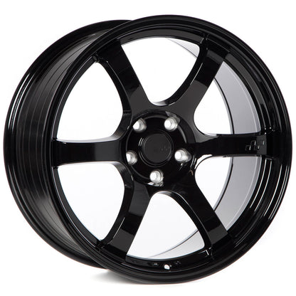 Circuit Performance CSF1J995GB-28, gloss black CSF1 wheel, 19x9.5, 5x114.3 bolt pattern, +28 mm offset