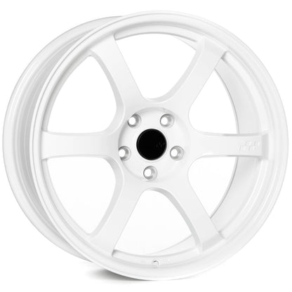 Circuit Performance CSF1J995WH-28, gloss white CSF1 wheel, 19x9.5, 5x114.3 bolt pattern, +28 mm offset