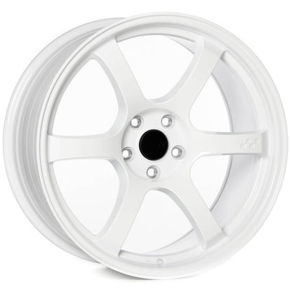 Circuit Performance CSF1J995WH-35, gloss white CSF1 wheel, 19x9.5, 5x114.3 bolt pattern, +35 mm offset