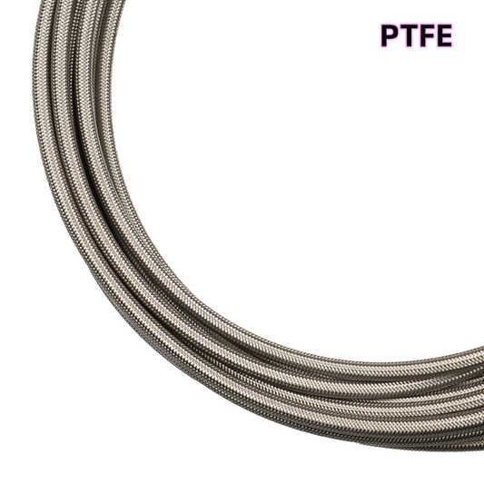 ColorFittings PTFE stainless braided hose