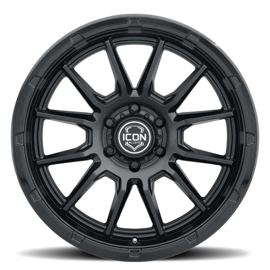 ICON Alloys Cajon 20x9 / 6x135 / 16mm / 5.625in BS Double Black Wheel