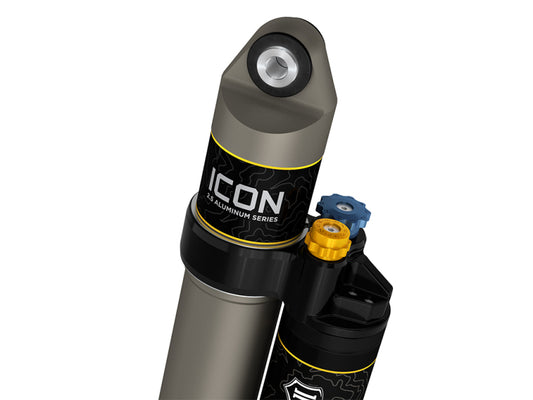 ICON 2021+ Ford F150 2WD 0-1in Lift Rear V.S. 2.5 Alum. Series Shocks Piggyback Res. w/ CDXS - Pair