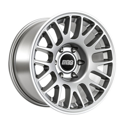 BBS TS-M 17x9in - 6x139.7 - 106.1 CB - ET-12 - Satin Silver Wheel