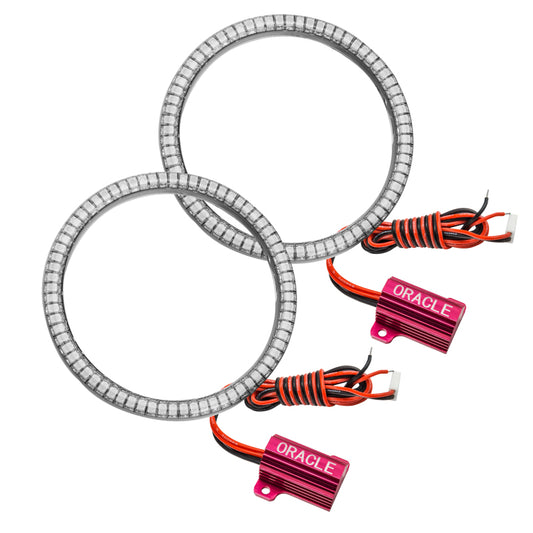 Oracle 05-08 Dodge Magnum Surface Mount LED Fog Light Halo Kit - Green