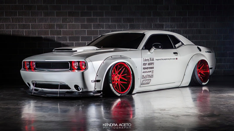 Oracle 08-14 Dodge Challenger LED Non Projector Headlight Halo Kit - Red