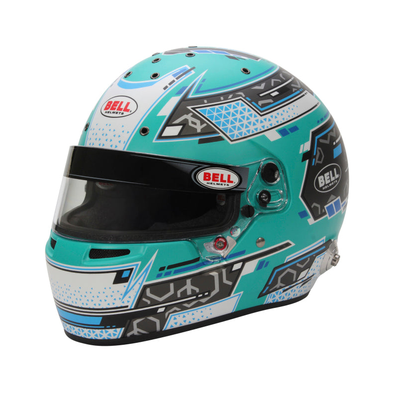 Bell Helmet Rs7 Stamina Anthracite/Red (Hans) 54(6 3/4) Fia8859-2024/Sa2025