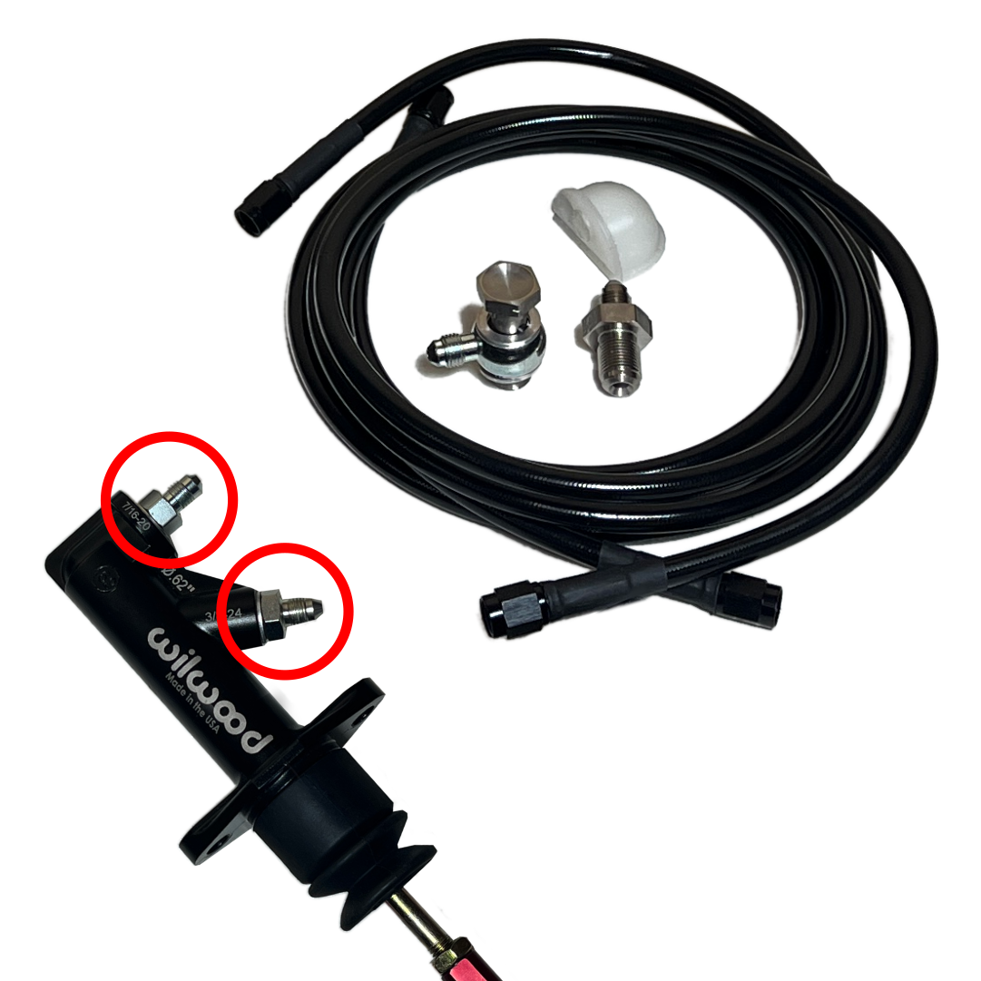 DriftTec Just the Lines and Fittings - For Non-Drifttec Handbrakes; configuration varies with selected options