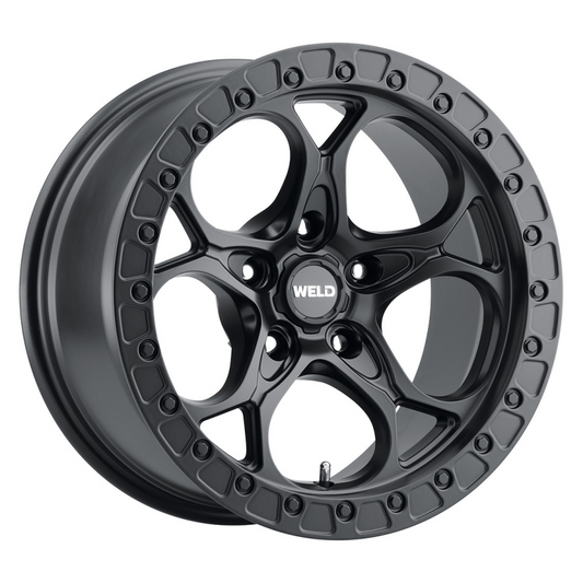 Weld Ledge 20x10 / 5x120 / 6.6 BS / 72.56 HB - Satin Black - Non-BL Wheel
