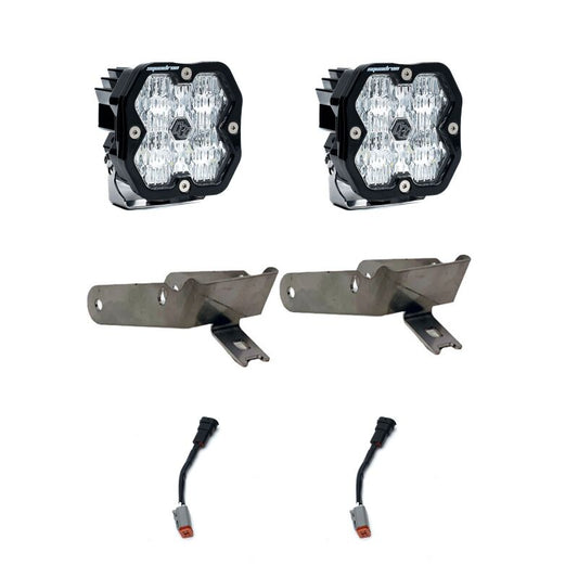 Baja Designs 99-10 Ford Super Duty Squadron 2.0 Sport Fog Pocket Kit