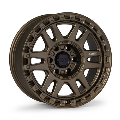 Enkei Trail-Tracker 18x9 / 6x139.7 BP / ET-12 / 106.1mm Bore - Matte Bronze Wheel
