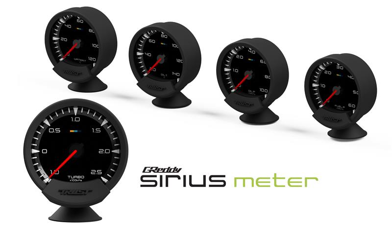 GReddy Sirius Unify Oil Pressure Gauge Set (Sirius Meter w/Oil Press Sensor Set & Vision Disp)