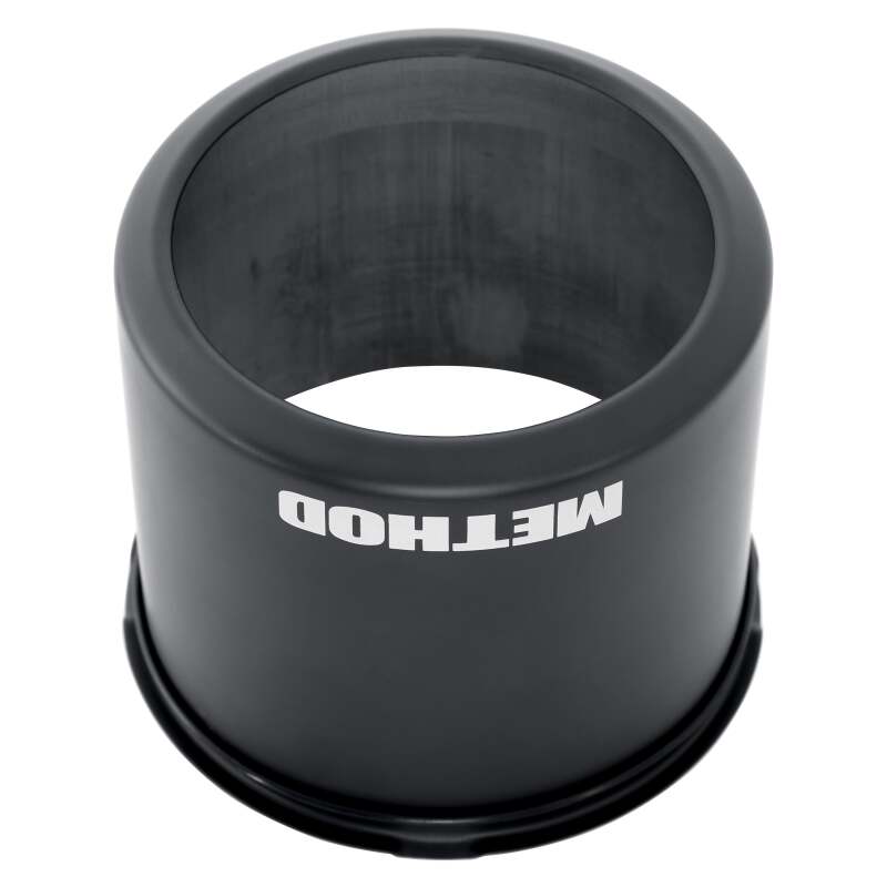 Method Center Cap 8 Lug Tall - Open Style Push Through - Black