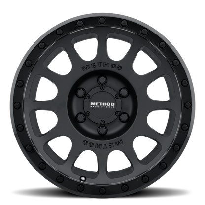 Method MR305 NV 20x9 18mm Offset 8x6.5 130.81mm CB Double Black Wheel