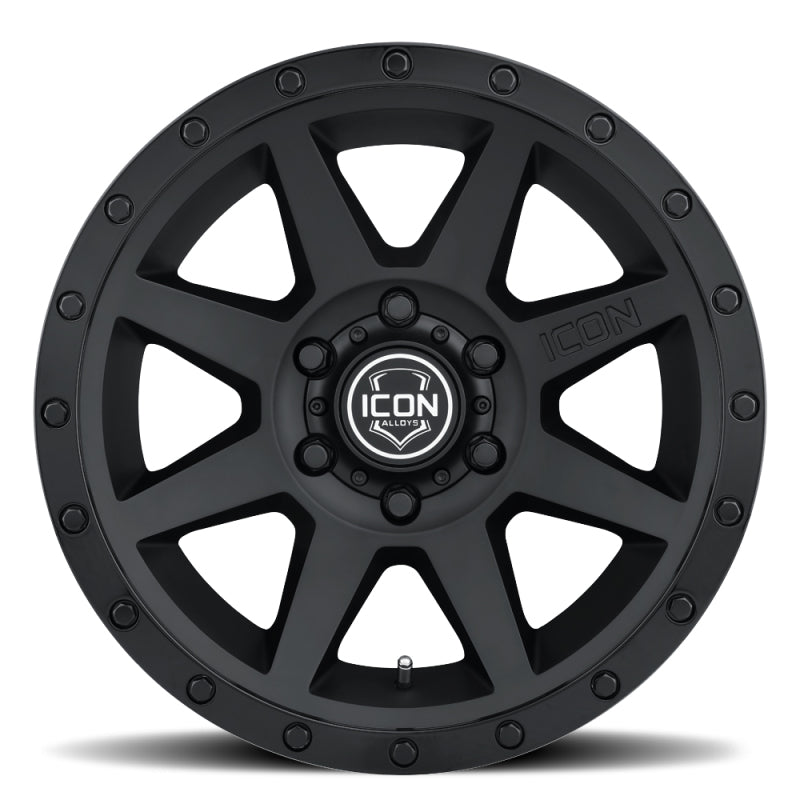 ICON Rebound 20x9 / 6x135 / 16mm / 5.625in BS Double Black Wheel