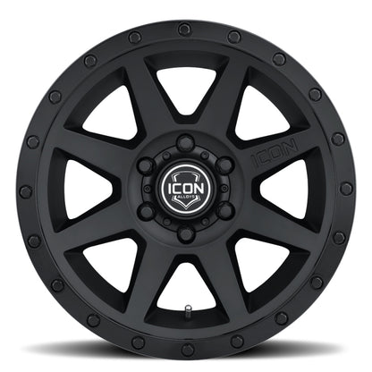 ICON Rebound 20x9 / 6x135 / 16mm / 5.625in BS Double Black Wheel