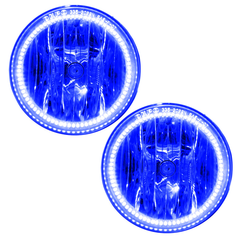 Oracle 03-10 Hummer H2 LED Fog Light Halo Kit - Blue
