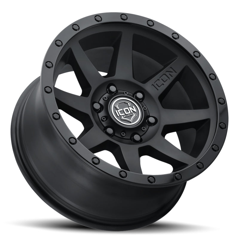 ICON Rebound 20x9 / 6x135 / 16mm / 5.625in BS Double Black Wheel