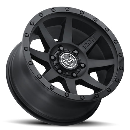 ICON Rebound 20x9 / 5x5 / -12mm / 4.5in BS Double Black Wheel