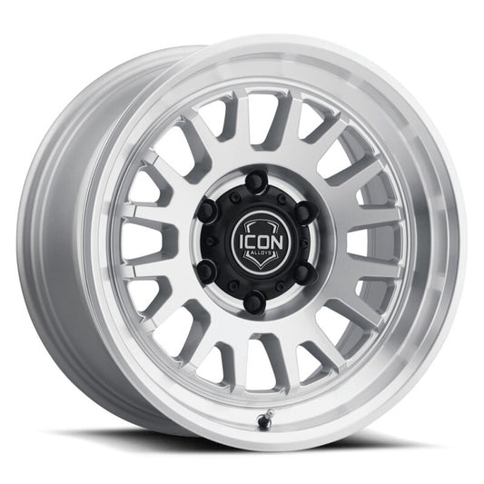 ICON Alloys Anza Silver Machined - 17x8.5 / 6x135 / 6mm / 5in BS