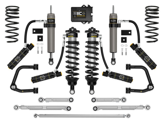 ICON 23-24 Sequoia 3-4.25in Stage 3 3.0 Suspension System Tubular