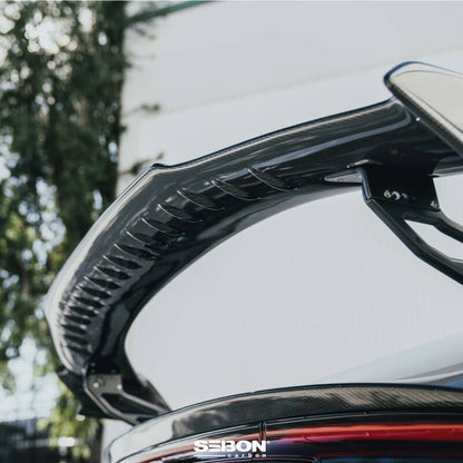 Seibon 23-24 Honda Civic Type R MB-Style Carbon Fiber Rear Spoiler