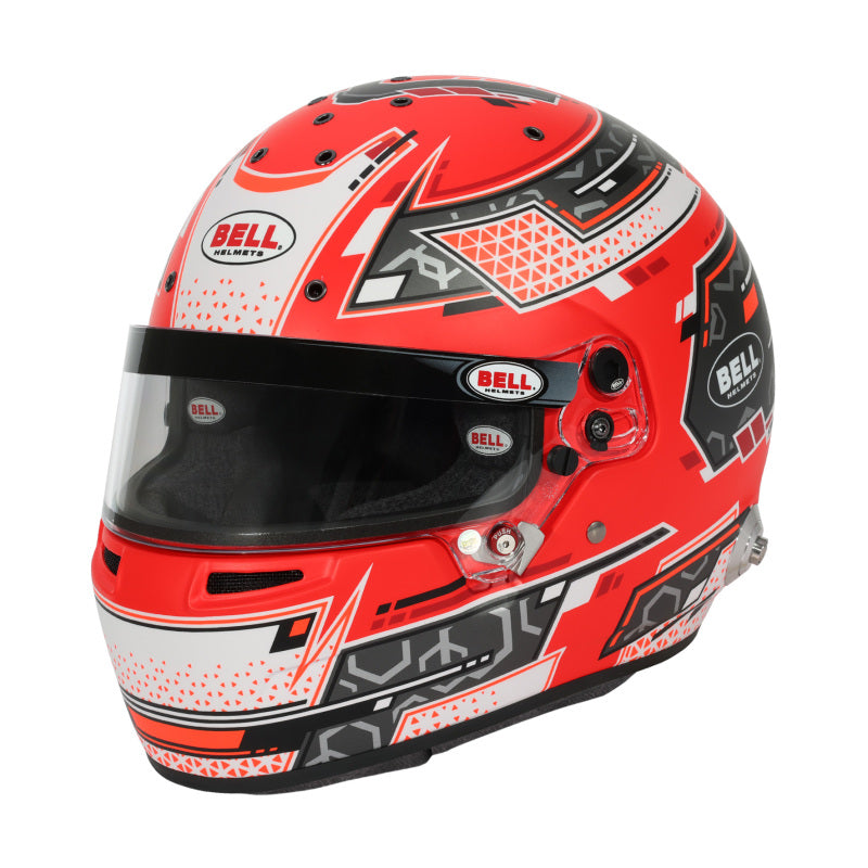 Bell Helmet Rs7 Stamina Anthracite/Red (Hans) 59(7 3/8) Fia8859-2024/Sa2025