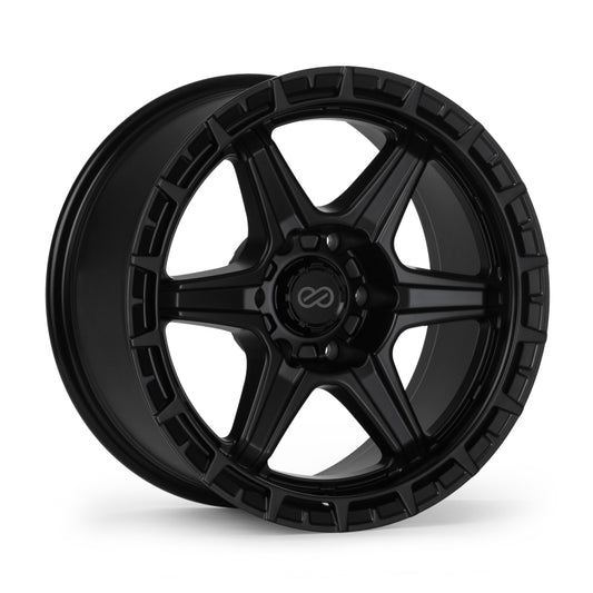 Enkei Trail-Finder 17x9 / 6x135 BP / ET12 / 87.1mm Bore - Matte Black Wheel