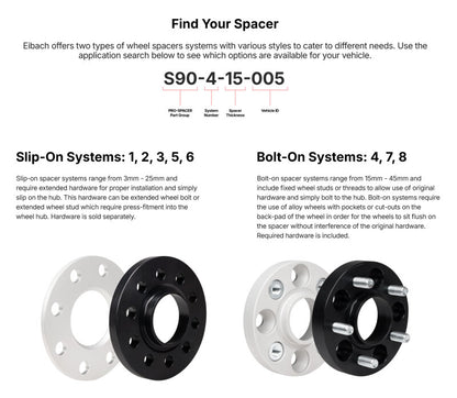 Eibach Pro-Spacer 16-17 Ford Focus RS 30mm Thickness