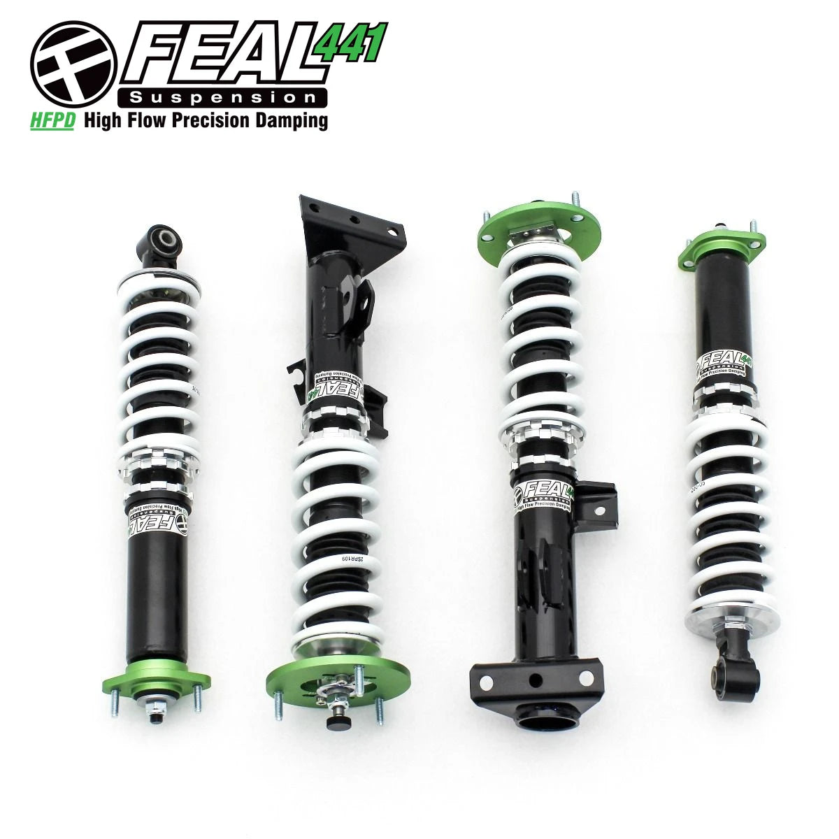 Feal 441 E36 true-rear coilover kit with Feal springs