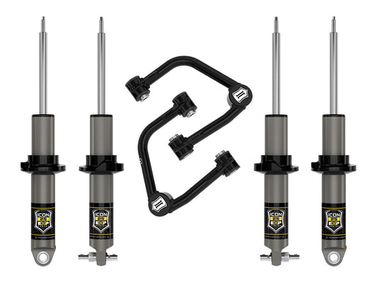 ICON K40002T Stage 2 suspension system with tubular upper control arms for Ford Bronco HOSS 1.0