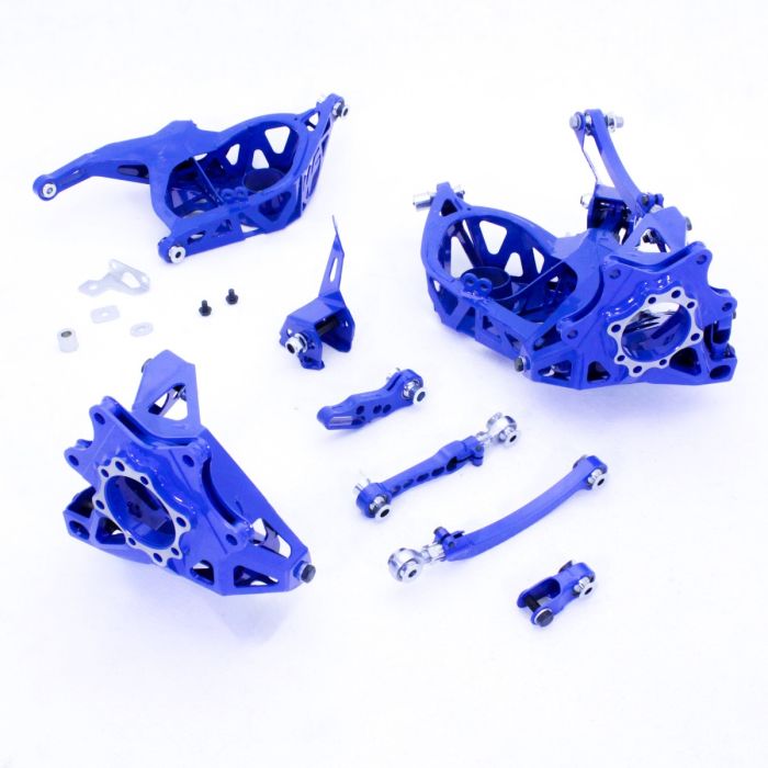 Wisefab Ford Mustang S550 Rear Suspension Drop Knuckle Kit