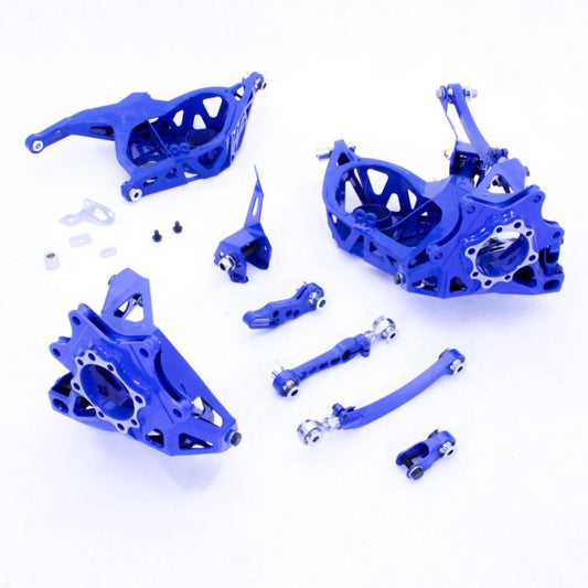 Wisefab Ford Mustang S550 Rear Suspension Drop Knuckle Kit