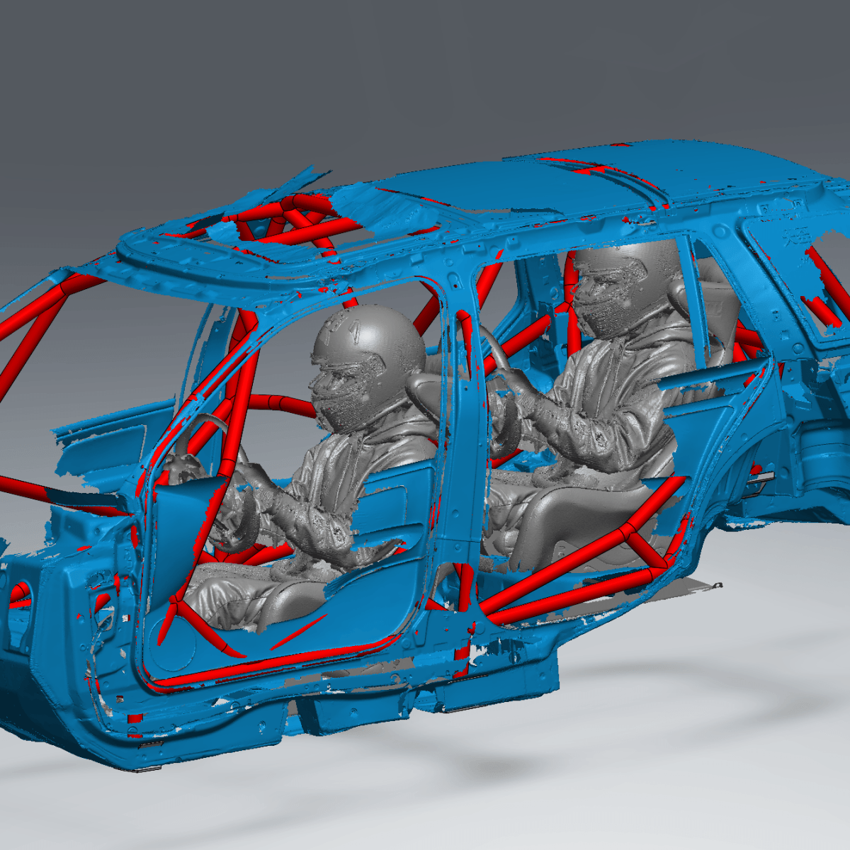 E46 Wagon Party Roll Cage Kit