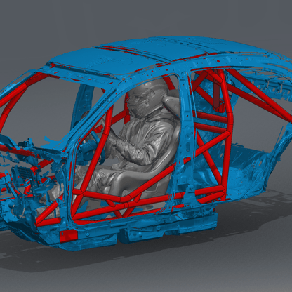 G35 Sedan Road Race Roll Cage Kit